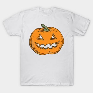 Orange Halloween Pumpkins T-Shirt